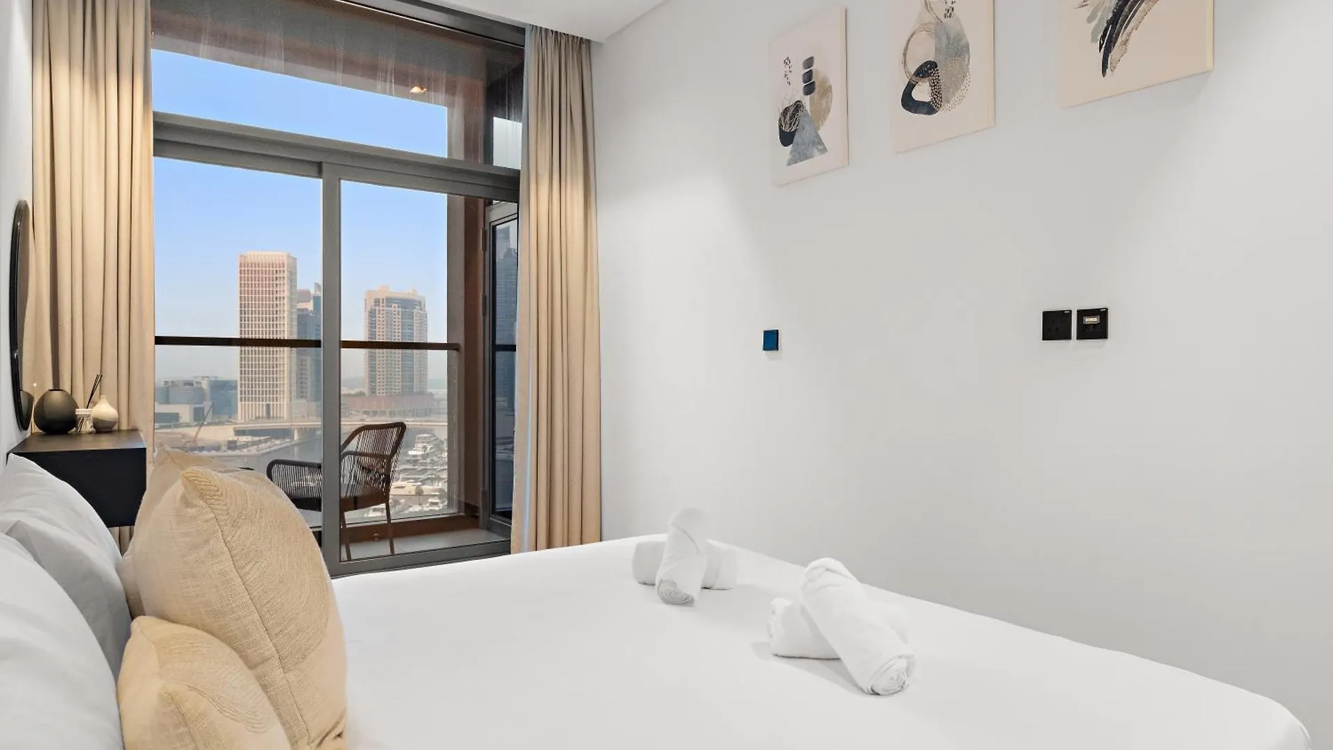 Cozy 1Br In Business Bay With Canal Views Dubai 0*,